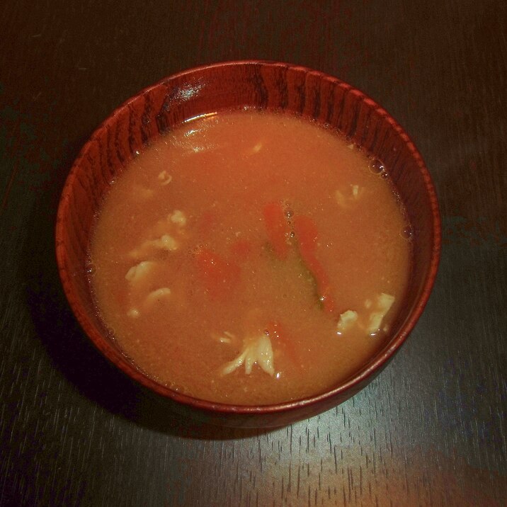 かぼちゃの味噌汁